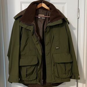 Remington Men's Dark Green Field Jacket Large